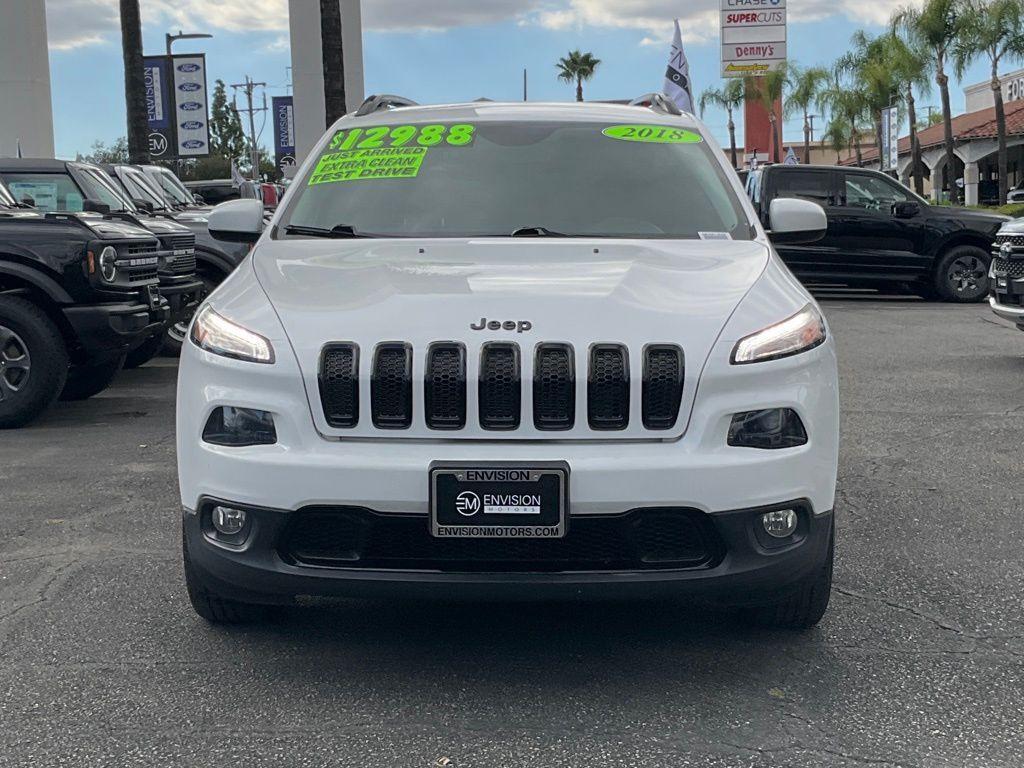 used 2018 Jeep Cherokee car, priced at $12,250