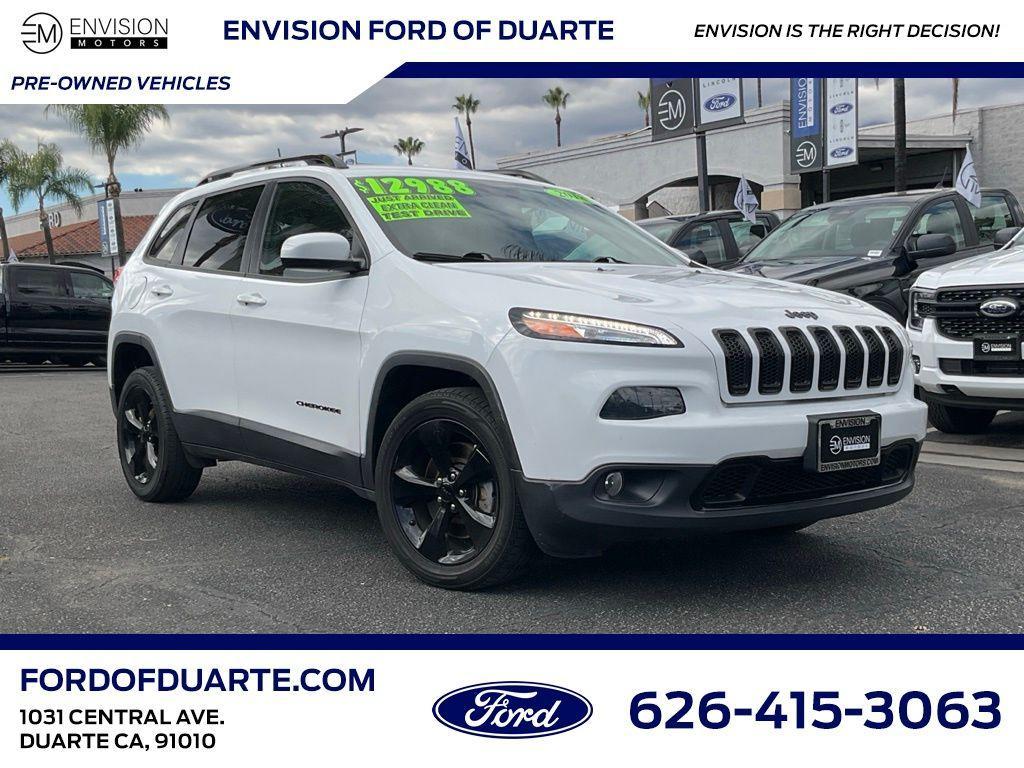 used 2018 Jeep Cherokee car, priced at $12,250