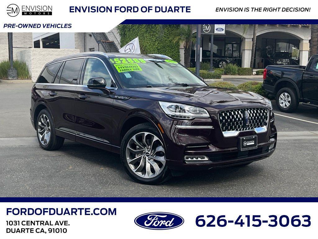 used 2023 Lincoln Aviator car, priced at $48,500