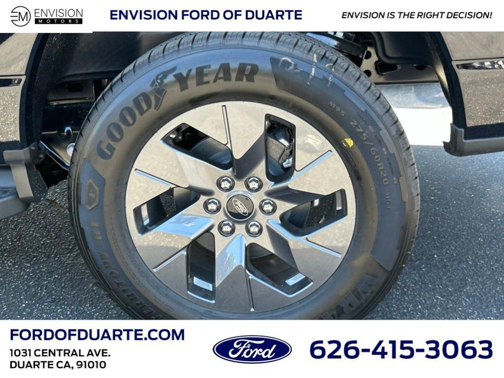 new 2025 Ford F-150 Lightning car, priced at $78,615