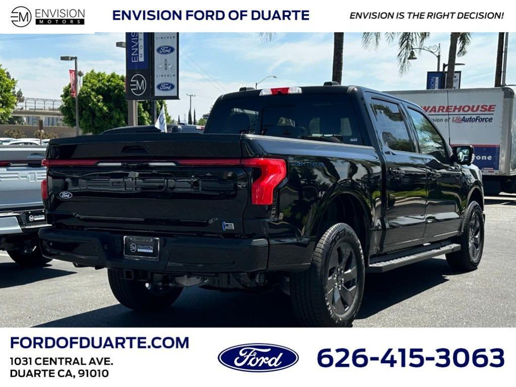 new 2025 Ford F-150 Lightning car, priced at $78,615