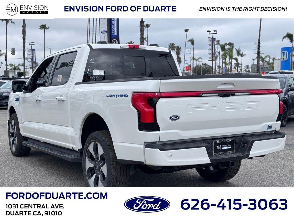 new 2025 Ford F-150 Lightning car, priced at $86,860