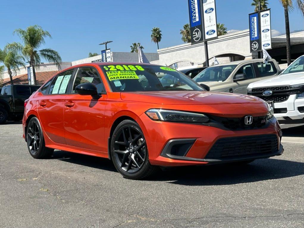 used 2022 Honda Civic Si car, priced at $20,499