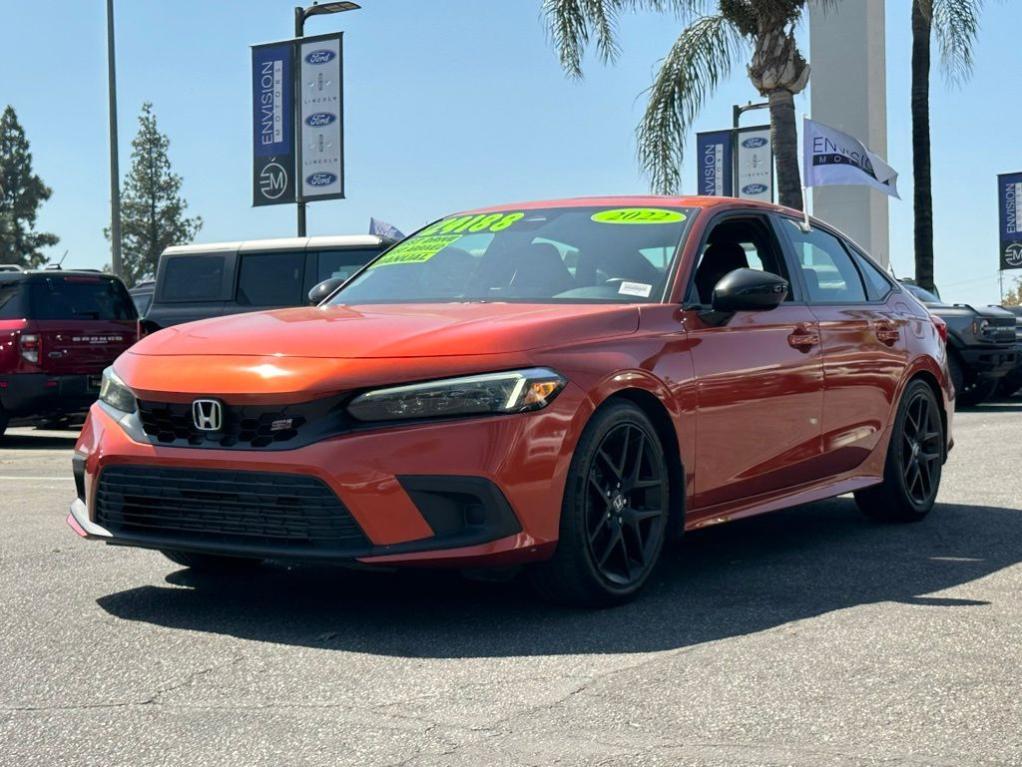 used 2022 Honda Civic Si car, priced at $20,499