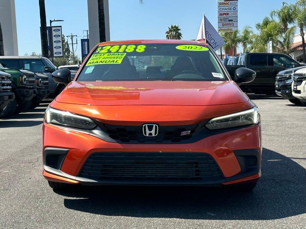 used 2022 Honda Civic Si car, priced at $20,499
