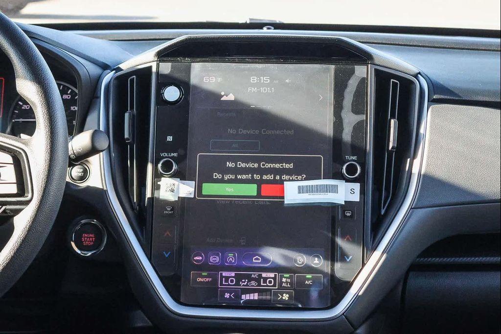 new 2025 Subaru Crosstrek car, priced at $30,812