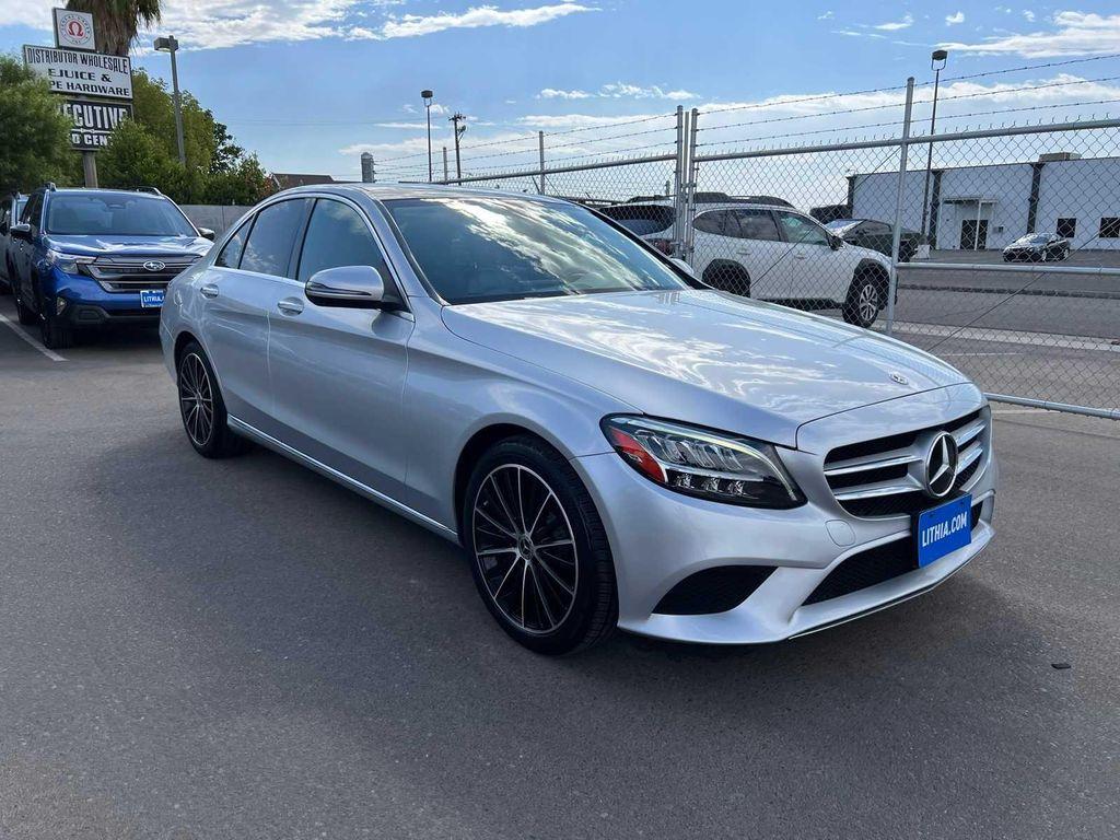 used 2021 Mercedes-Benz C-Class car, priced at $22,149