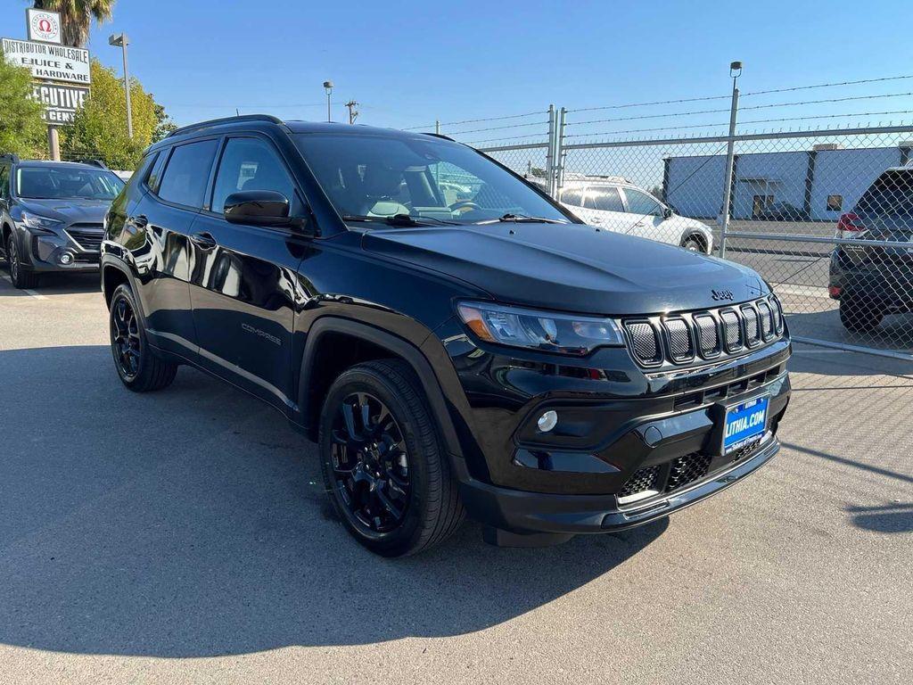 used 2022 Jeep Compass car, priced at $23,499