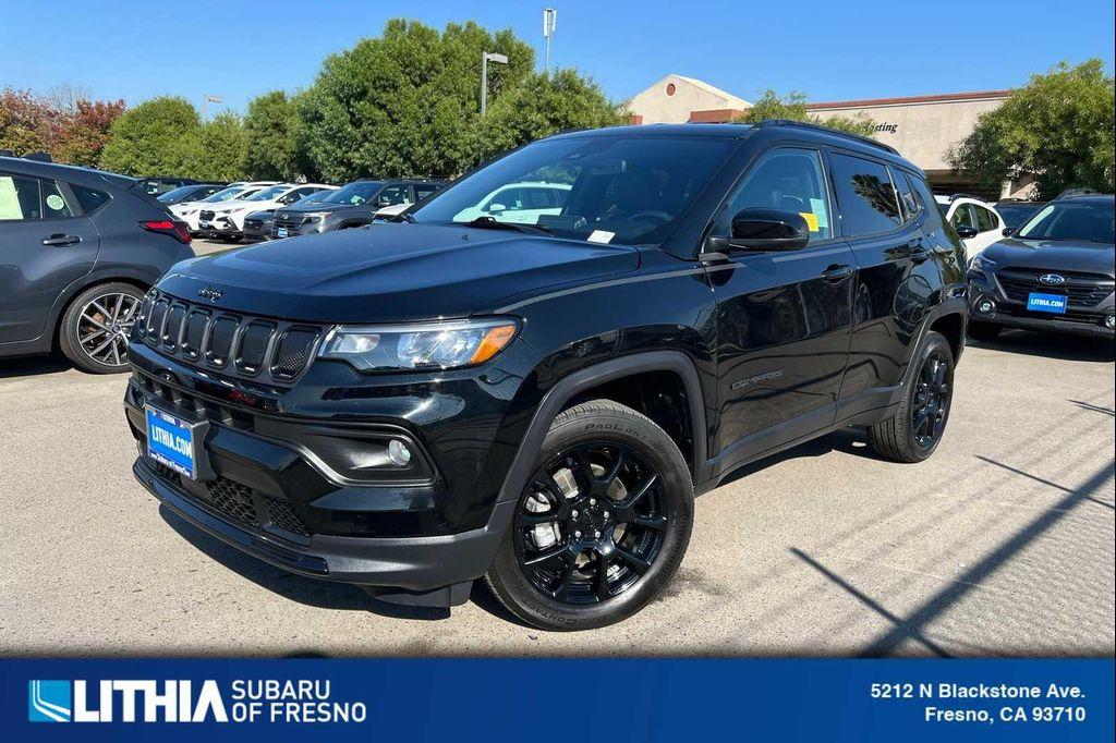 used 2022 Jeep Compass car, priced at $23,499