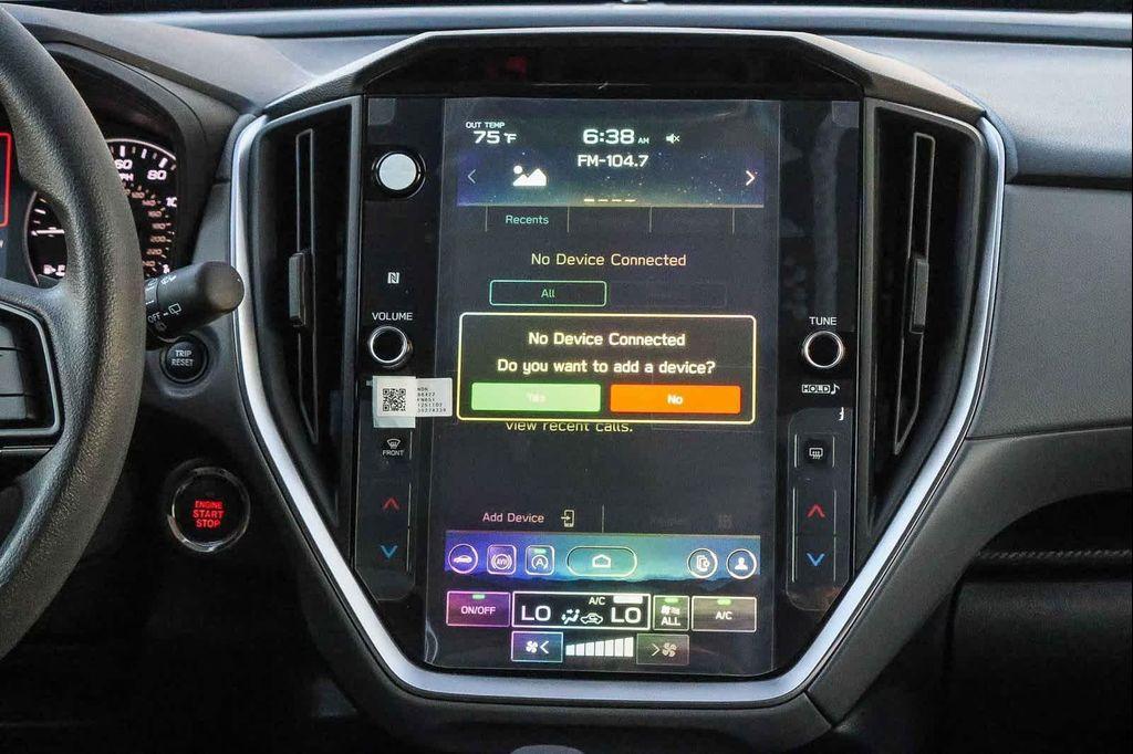 new 2025 Subaru Crosstrek car, priced at $30,812