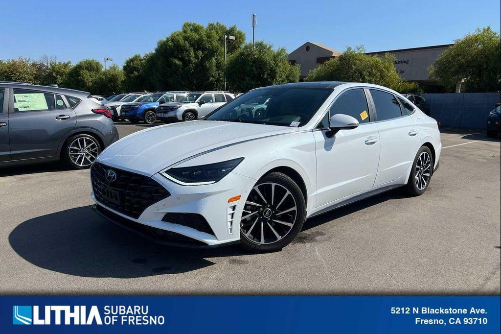 used 2021 Hyundai Sonata car, priced at $18,279