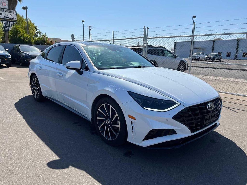 used 2021 Hyundai Sonata car, priced at $18,279