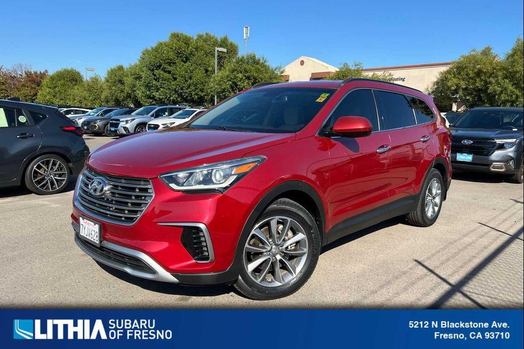 used 2017 Hyundai Santa Fe car, priced at $13,495