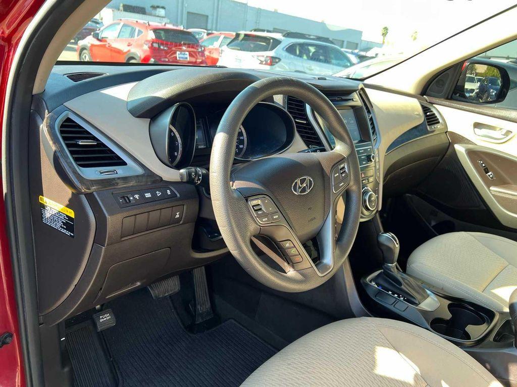 used 2017 Hyundai Santa Fe car, priced at $13,495