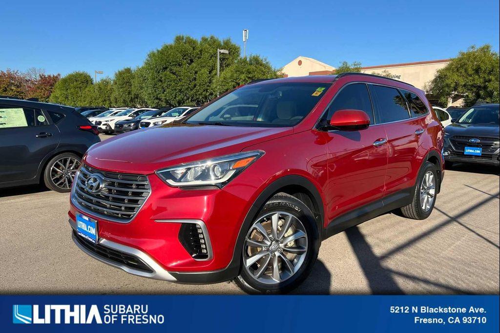 used 2017 Hyundai Santa Fe car, priced at $12,399
