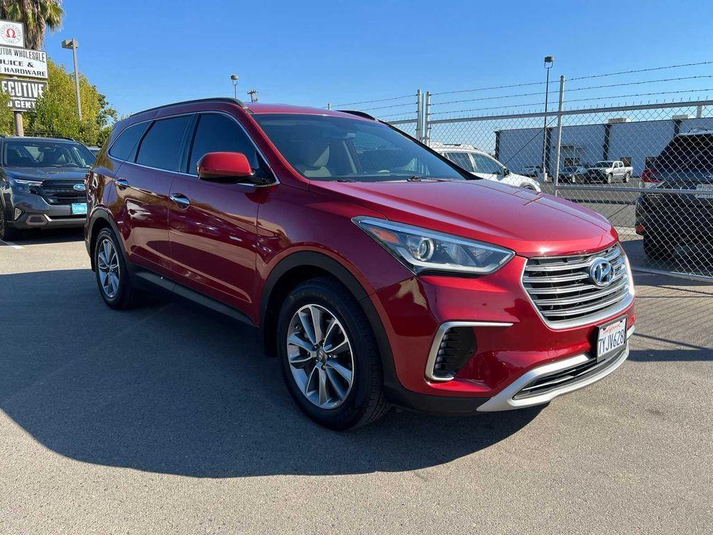 used 2017 Hyundai Santa Fe car, priced at $13,495