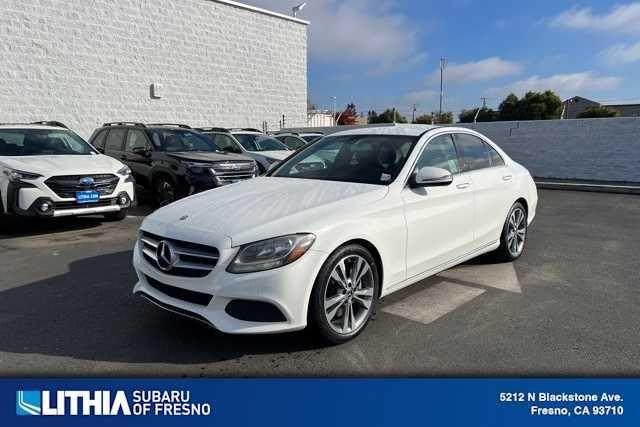 used 2017 Mercedes-Benz C-Class car, priced at $17,463