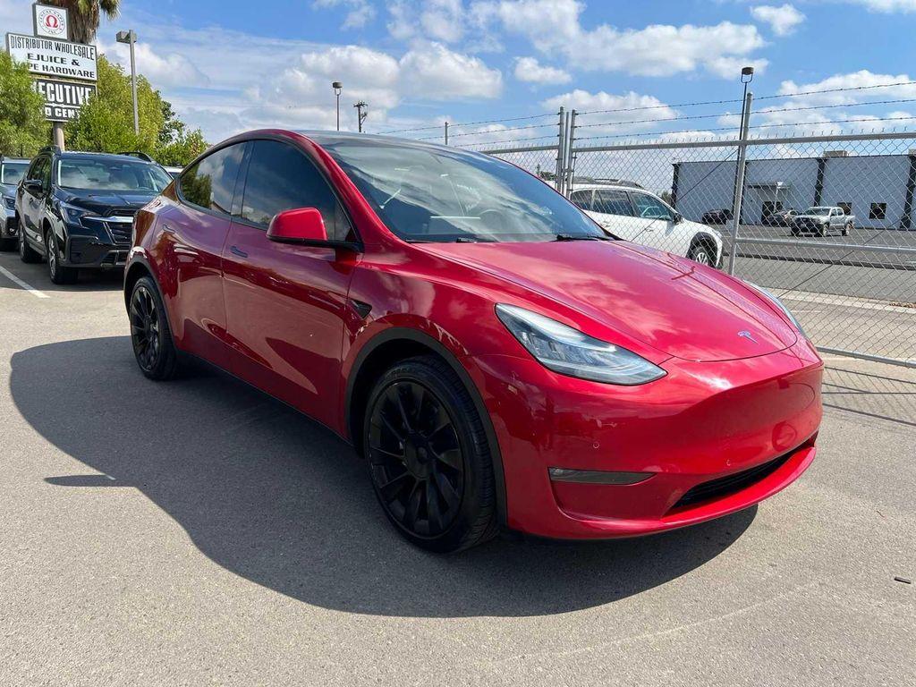 used 2021 Tesla Model Y car, priced at $27,662