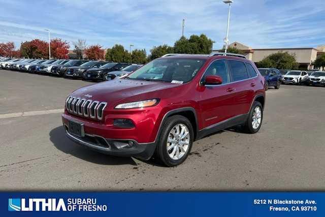 used 2015 Jeep Cherokee car, priced at $13,189