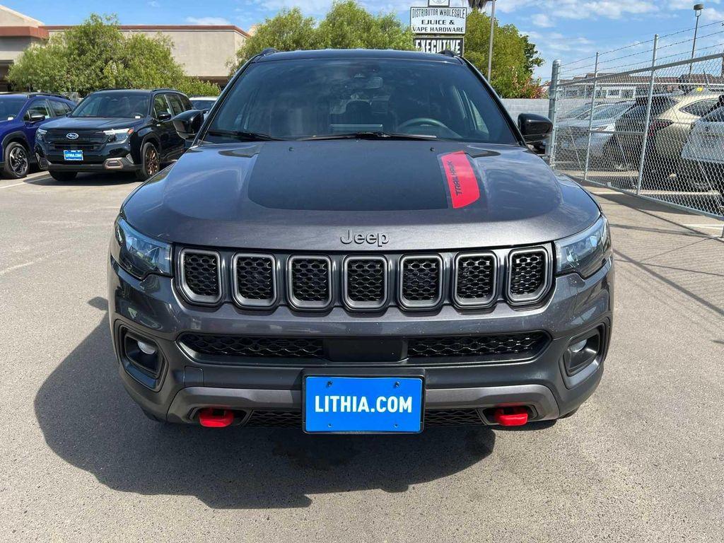 used 2023 Jeep Compass car, priced at $21,599