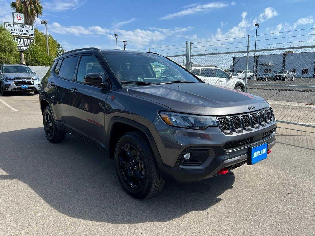 used 2023 Jeep Compass car, priced at $21,599