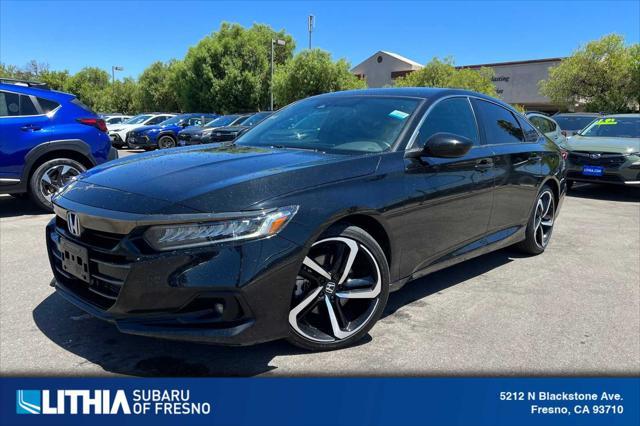 used 2021 Honda Accord car, priced at $26,145