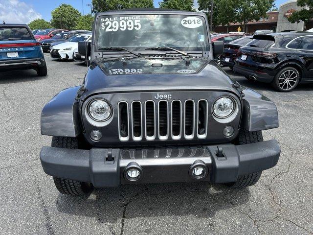 used 2018 Jeep Wrangler JK Unlimited car, priced at $26,991