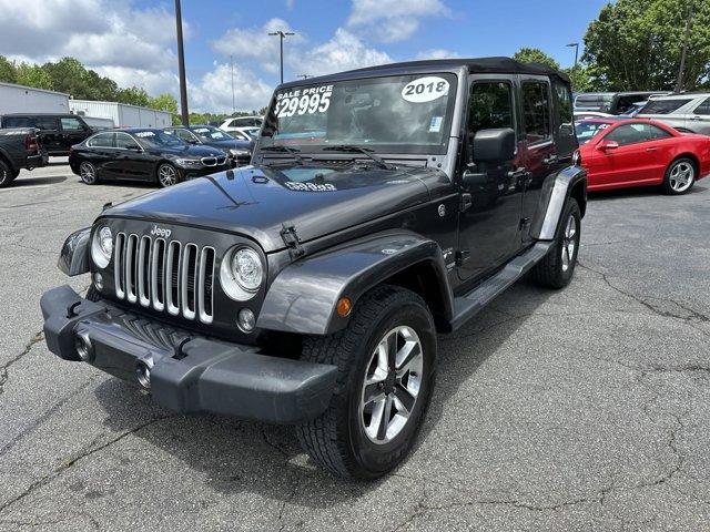 used 2018 Jeep Wrangler JK Unlimited car, priced at $26,991