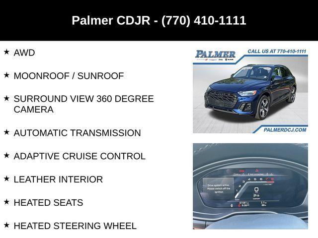 used 2022 Audi Q5 car, priced at $24,991