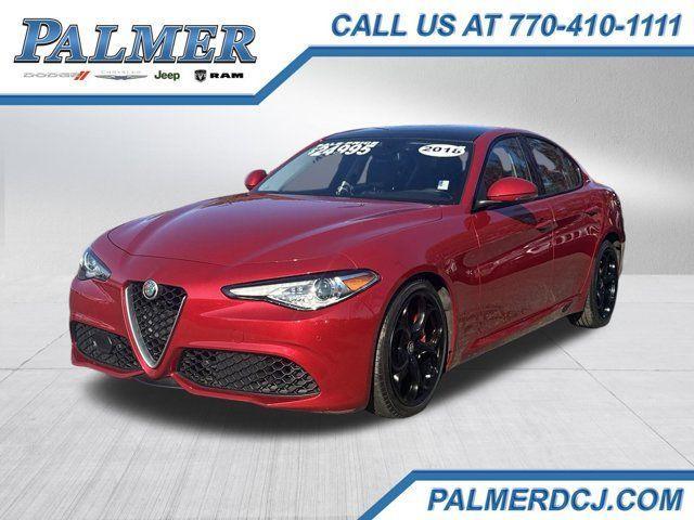 used 2018 Alfa Romeo Giulia car, priced at $21,391