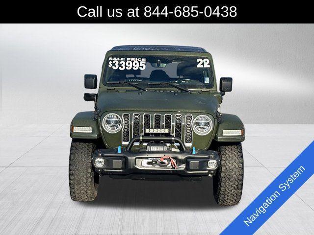 used 2022 Jeep Wrangler Unlimited 4xe car, priced at $31,991