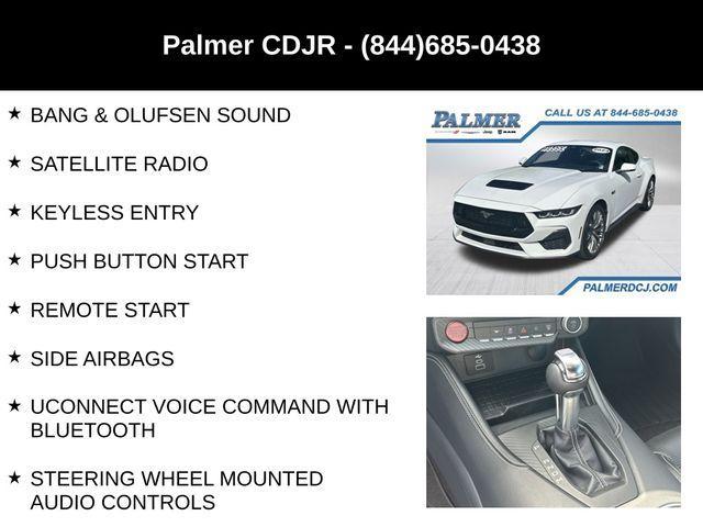 used 2024 Ford Mustang car, priced at $42,491