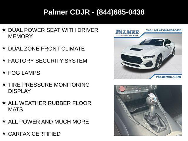 used 2024 Ford Mustang car, priced at $42,491