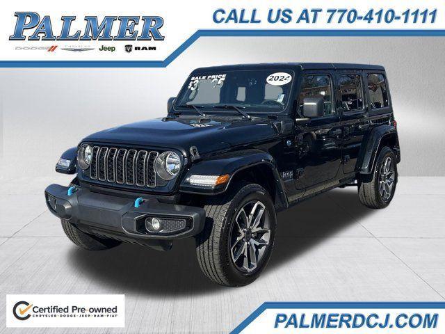 used 2024 Jeep Wrangler 4xe car, priced at $35,491