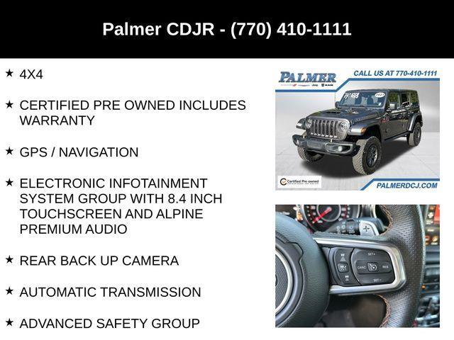 used 2021 Jeep Wrangler Unlimited car, priced at $66,991