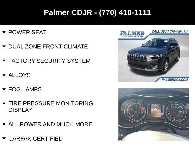used 2019 Jeep Cherokee car, priced at $16,691