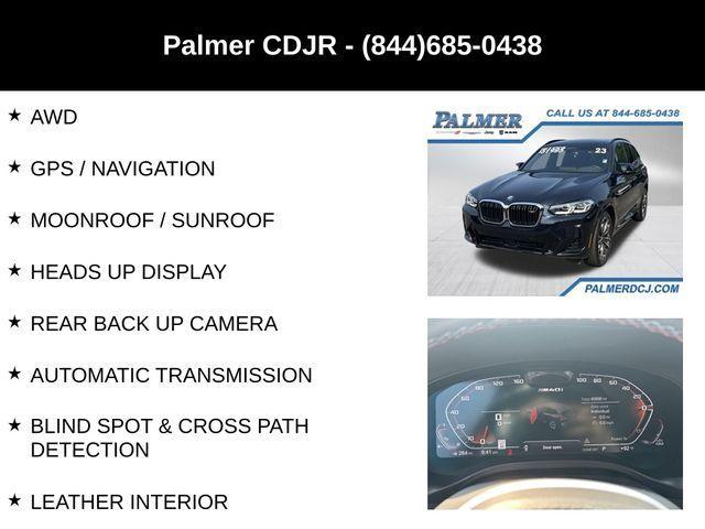 used 2023 BMW X3 car, priced at $43,991