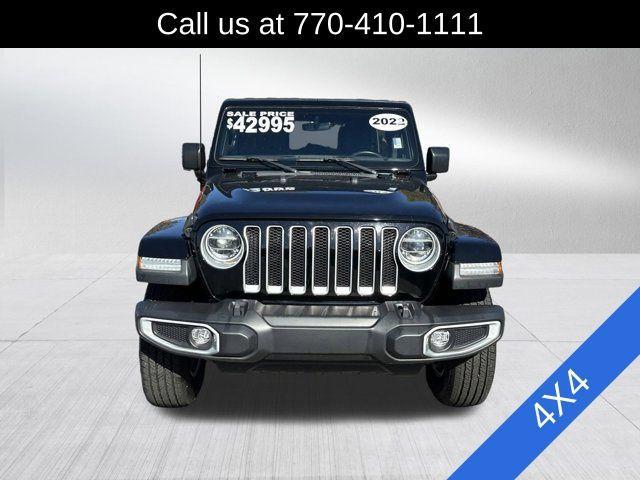 used 2022 Jeep Wrangler Unlimited car, priced at $38,991