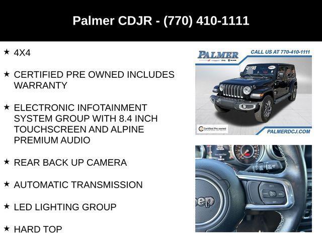 used 2022 Jeep Wrangler Unlimited car, priced at $38,991