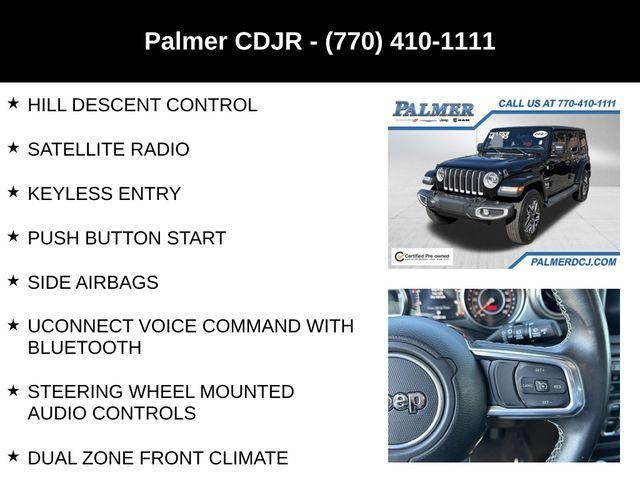 used 2022 Jeep Wrangler Unlimited car, priced at $38,991