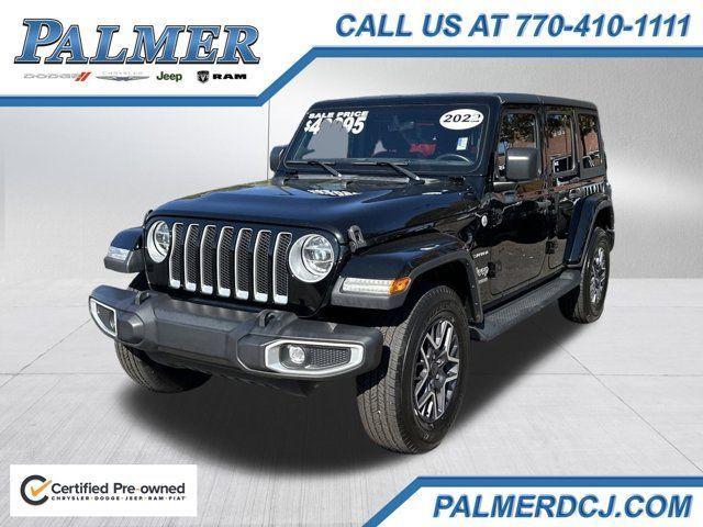 used 2022 Jeep Wrangler Unlimited car, priced at $38,991