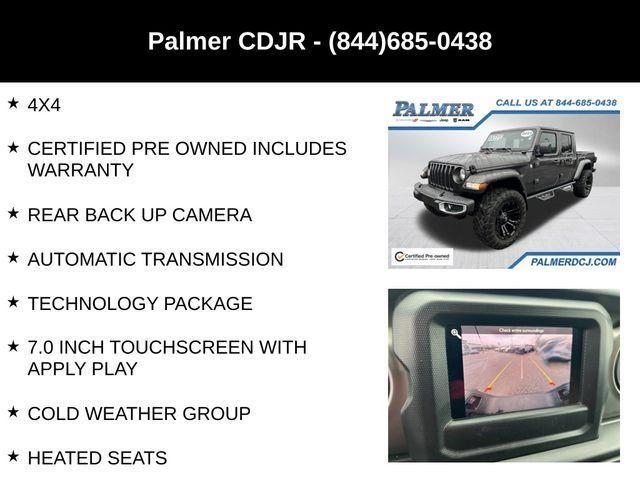 used 2021 Jeep Gladiator car, priced at $29,491