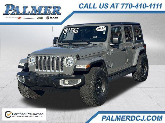 used 2020 Jeep Wrangler Unlimited car, priced at $28,991