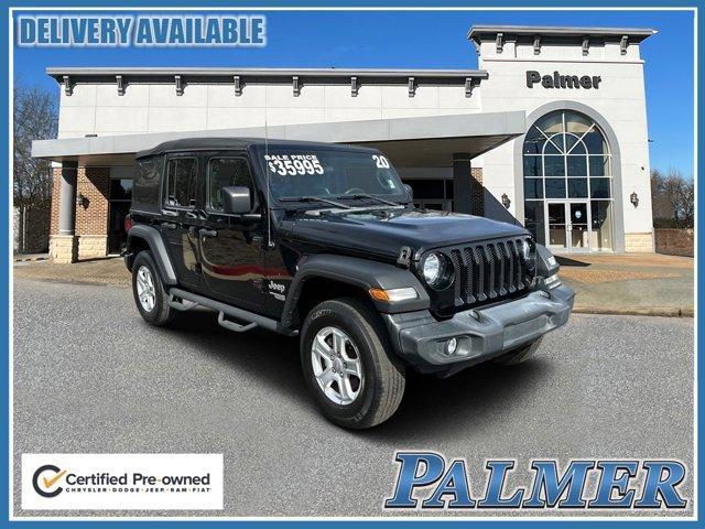 used 2020 Jeep Wrangler Unlimited car, priced at $28,491