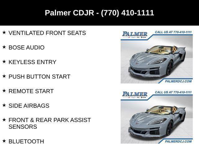 used 2024 Chevrolet Corvette car, priced at $113,991
