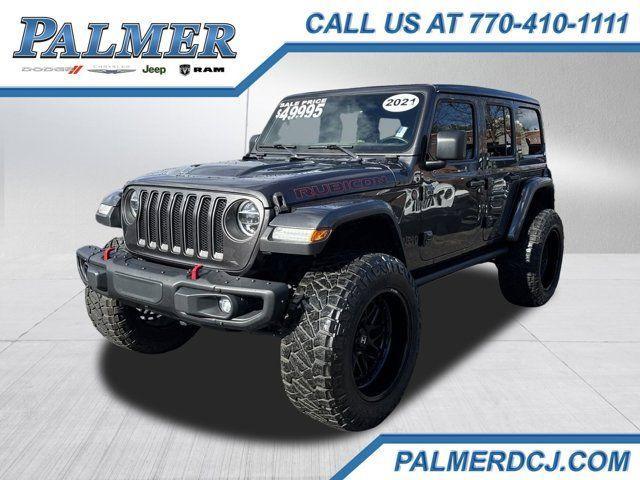 used 2021 Jeep Wrangler Unlimited car, priced at $42,991