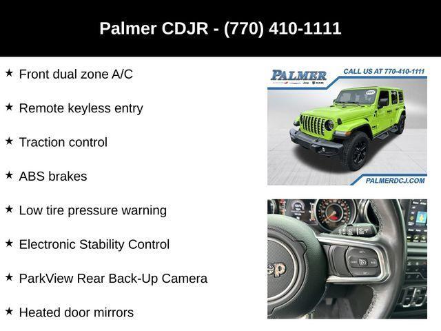 used 2021 Jeep Wrangler Unlimited car, priced at $35,991