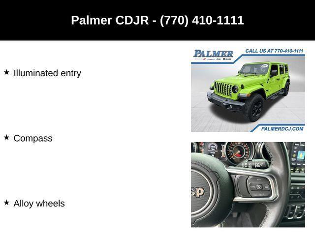 used 2021 Jeep Wrangler Unlimited car, priced at $35,991