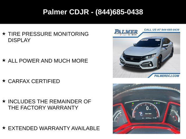 used 2021 Honda Civic car, priced at $20,991