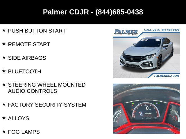 used 2021 Honda Civic car, priced at $20,991